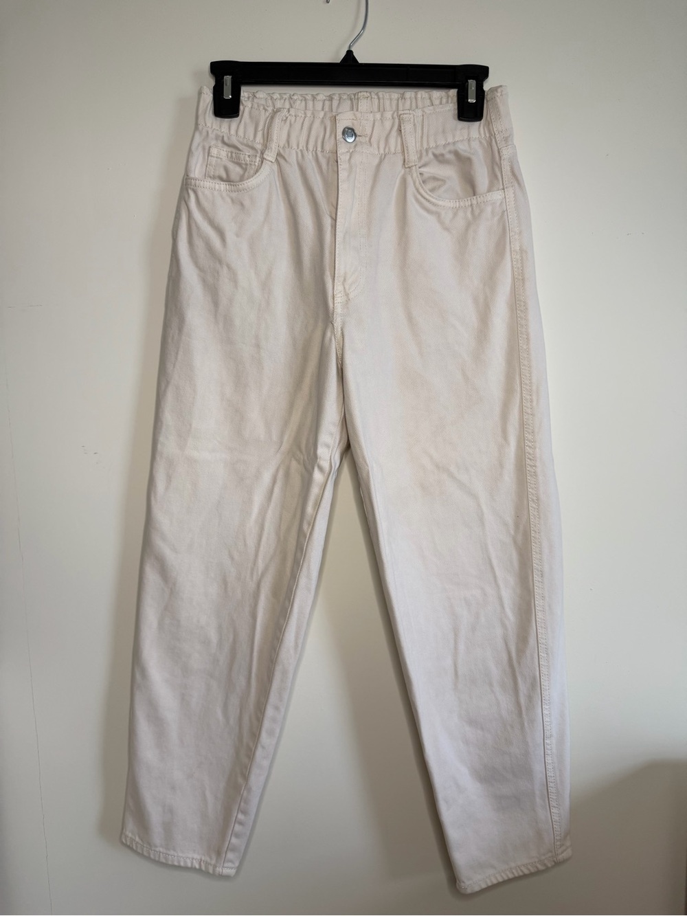 H&M Women's Cream Casual Pants 4